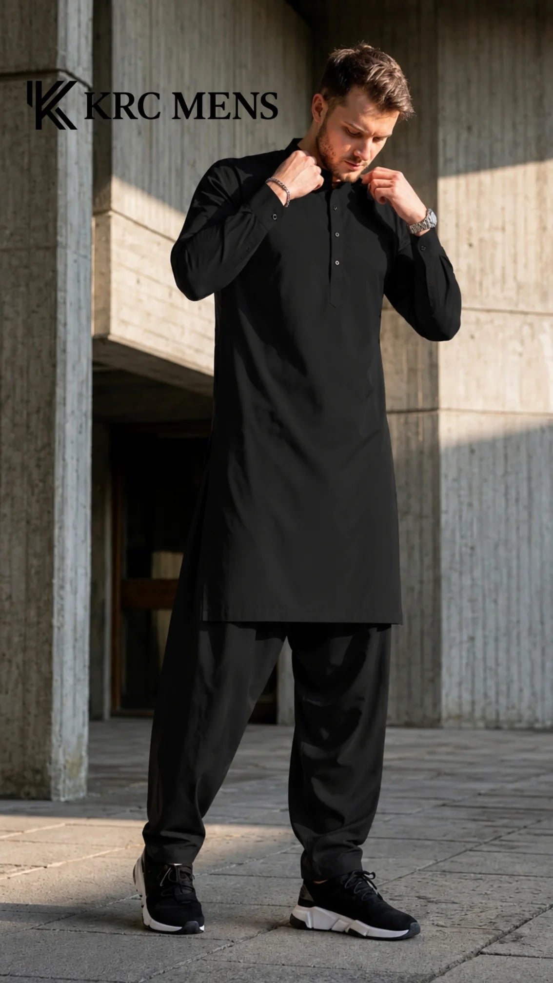 ALPHA Boski – Classic Men's Unstitched Fabric