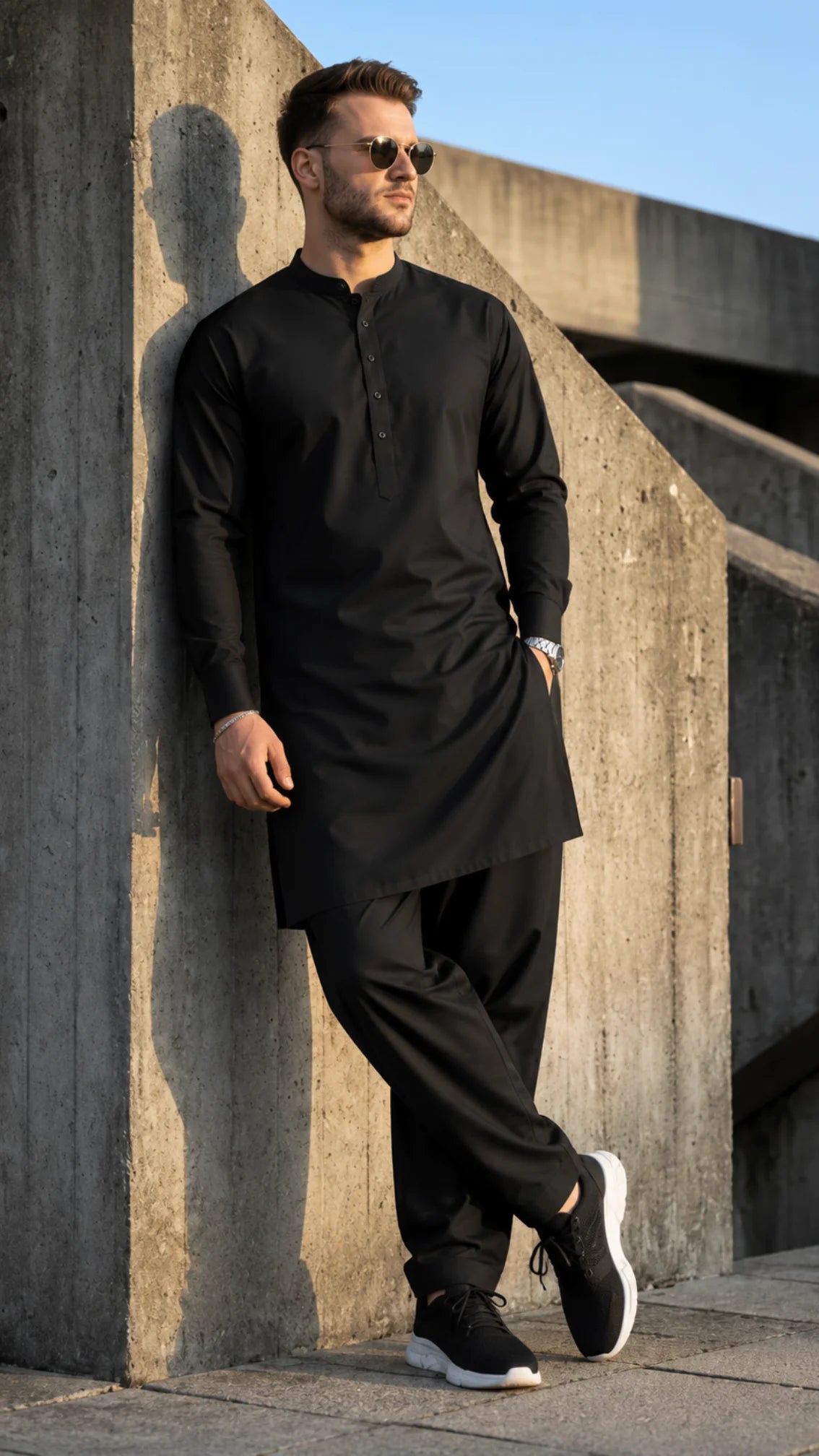ALPHA Boski – Classic Men's Unstitched Fabric