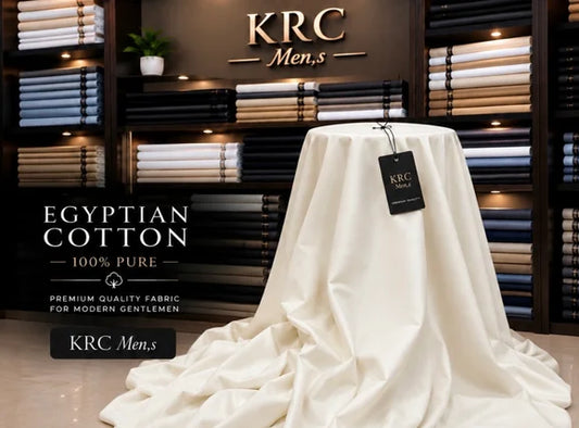 SOFT EGYPTION COTTON FOR MEN (UNSTITCHED)