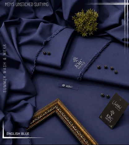 Aura Wash & Wear – Premium Men's Unstitched Fabric