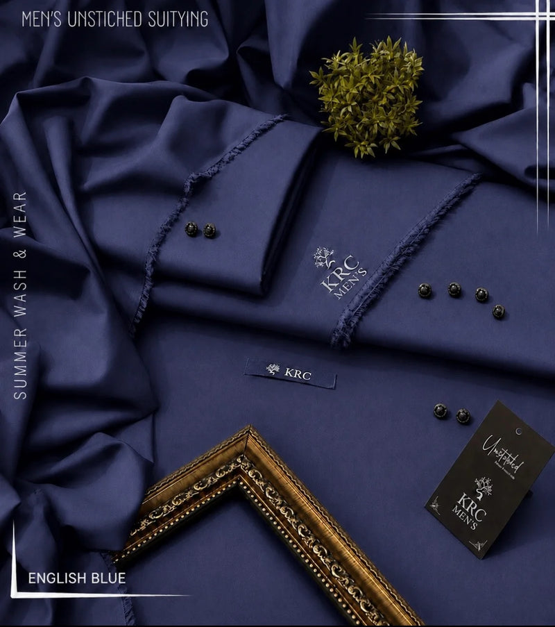 Aura Wash & Wear – Premium Men's Unstitched Fabric
