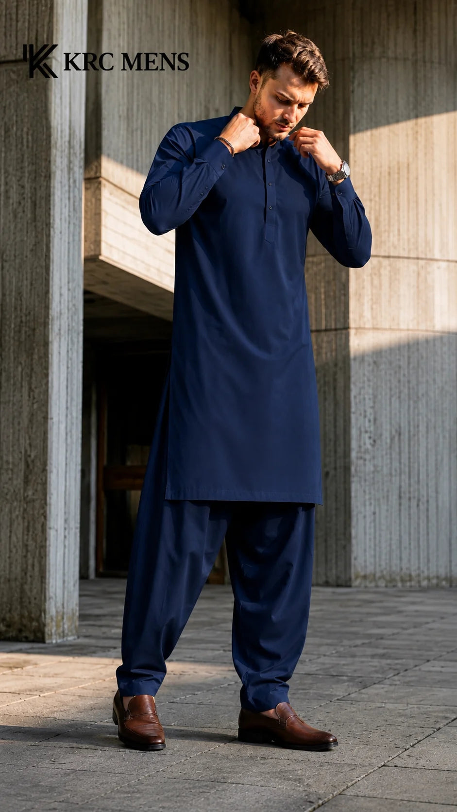 ALPHA Boski – Classic Men's Unstitched Fabric