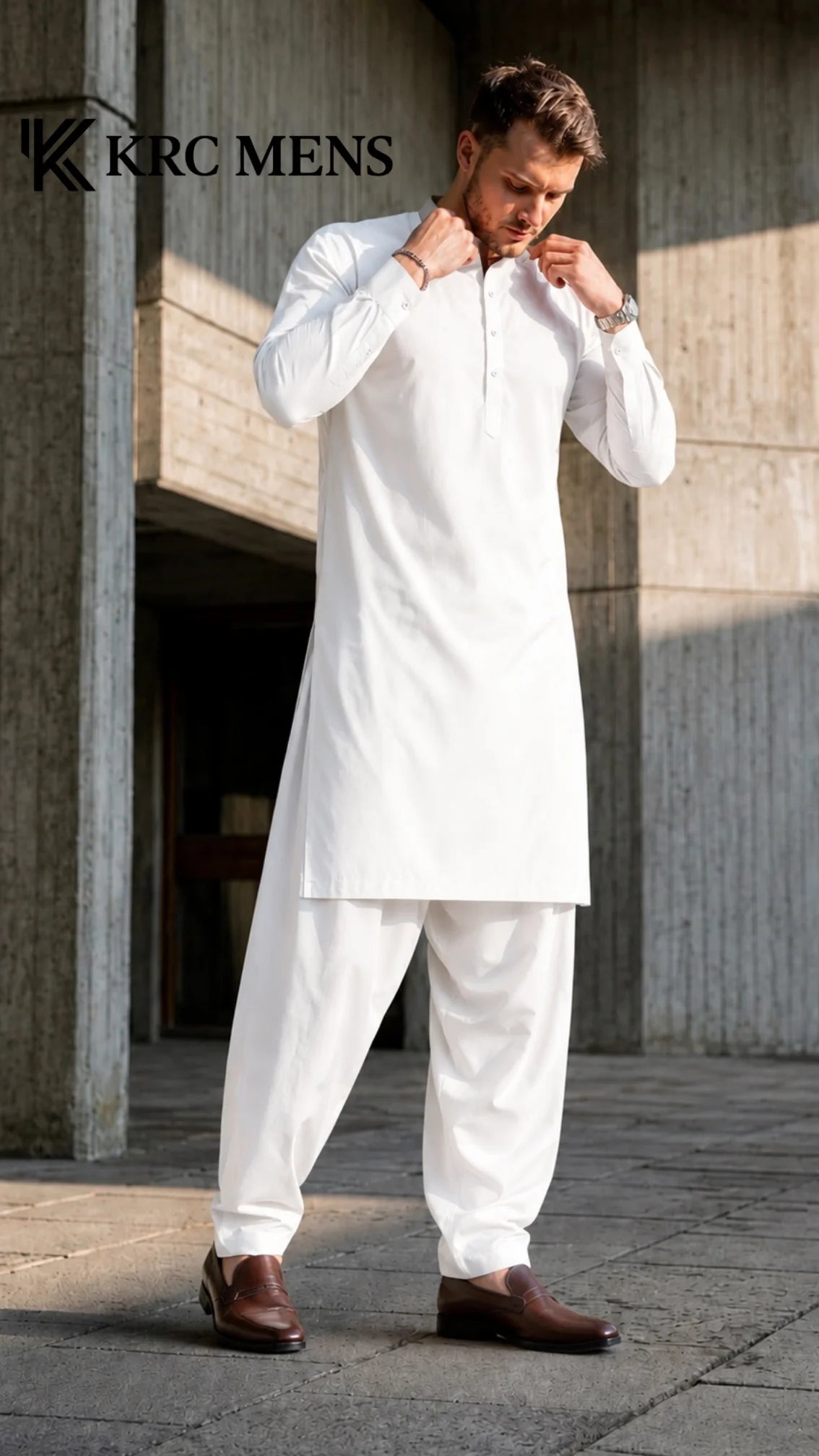 ALPHA Boski – Classic Men's Unstitched Fabric