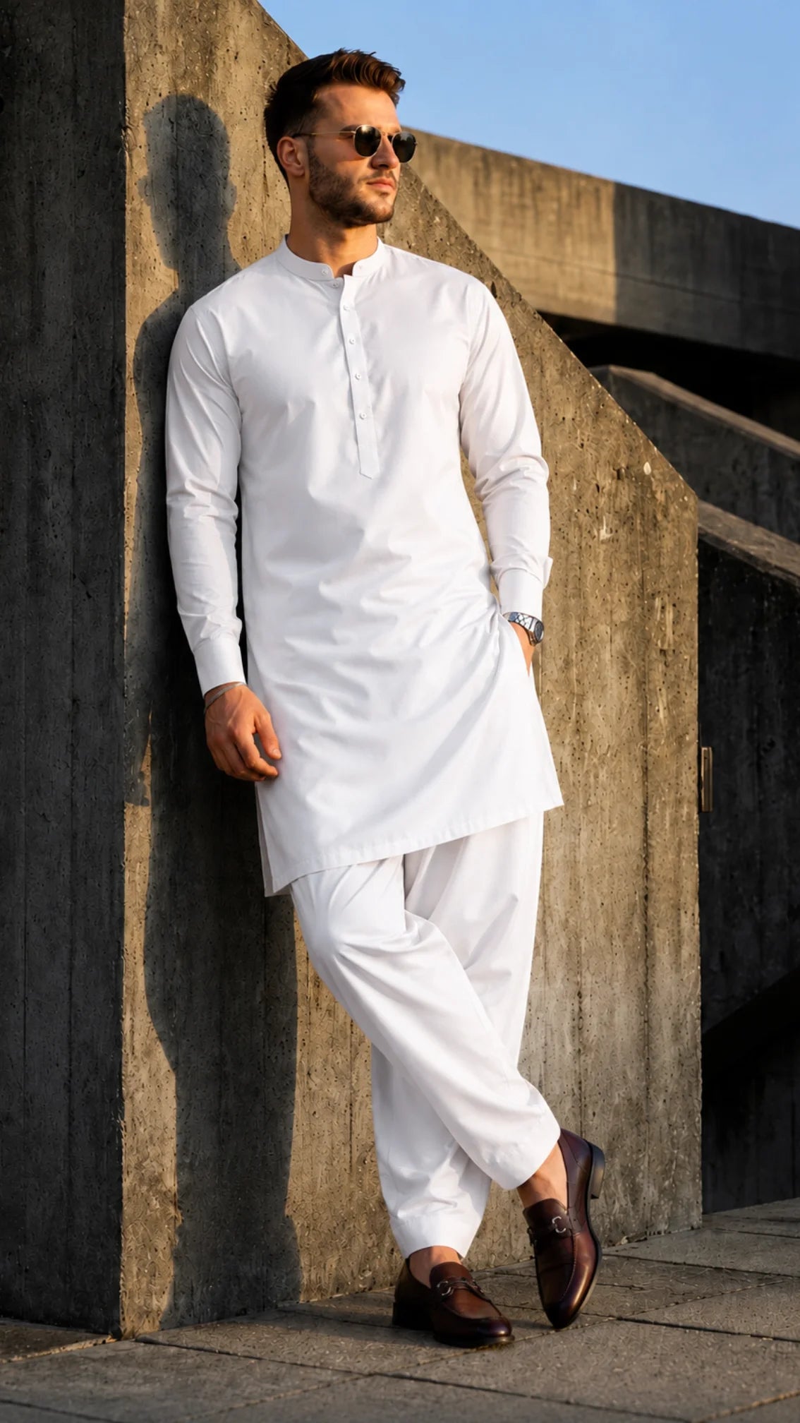 ALPHA Boski – Classic Men's Unstitched Fabric